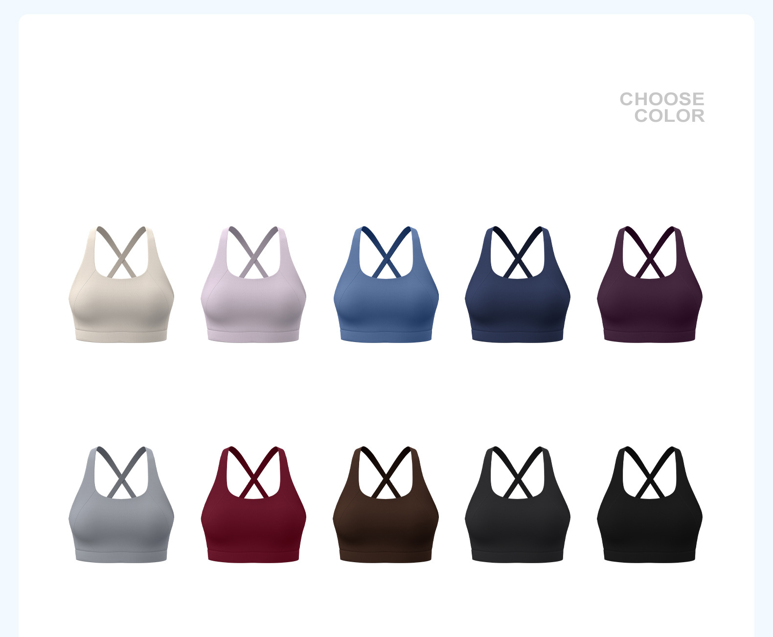 Wholesale Custom Logo 2 PCS Tummy Control Sportswear Set Seamless Cross Back Yoga Tops Scrunch Butt Workout Leggings for Women
