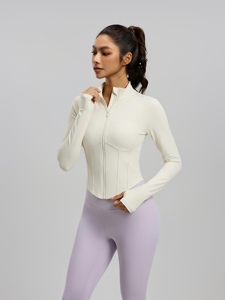 #JYJW025+#MT20 Yojaflex White Women's Yoga Set 2 Pieces