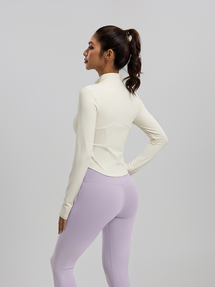 #JYJW025+#MT20 Yojaflex White Women's Yoga Set 2 Pieces