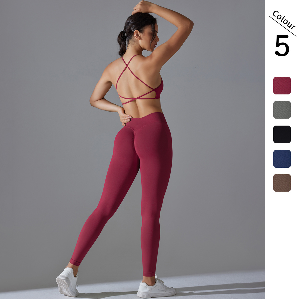 Naked Soft Fitness Set, Double Cross Thi