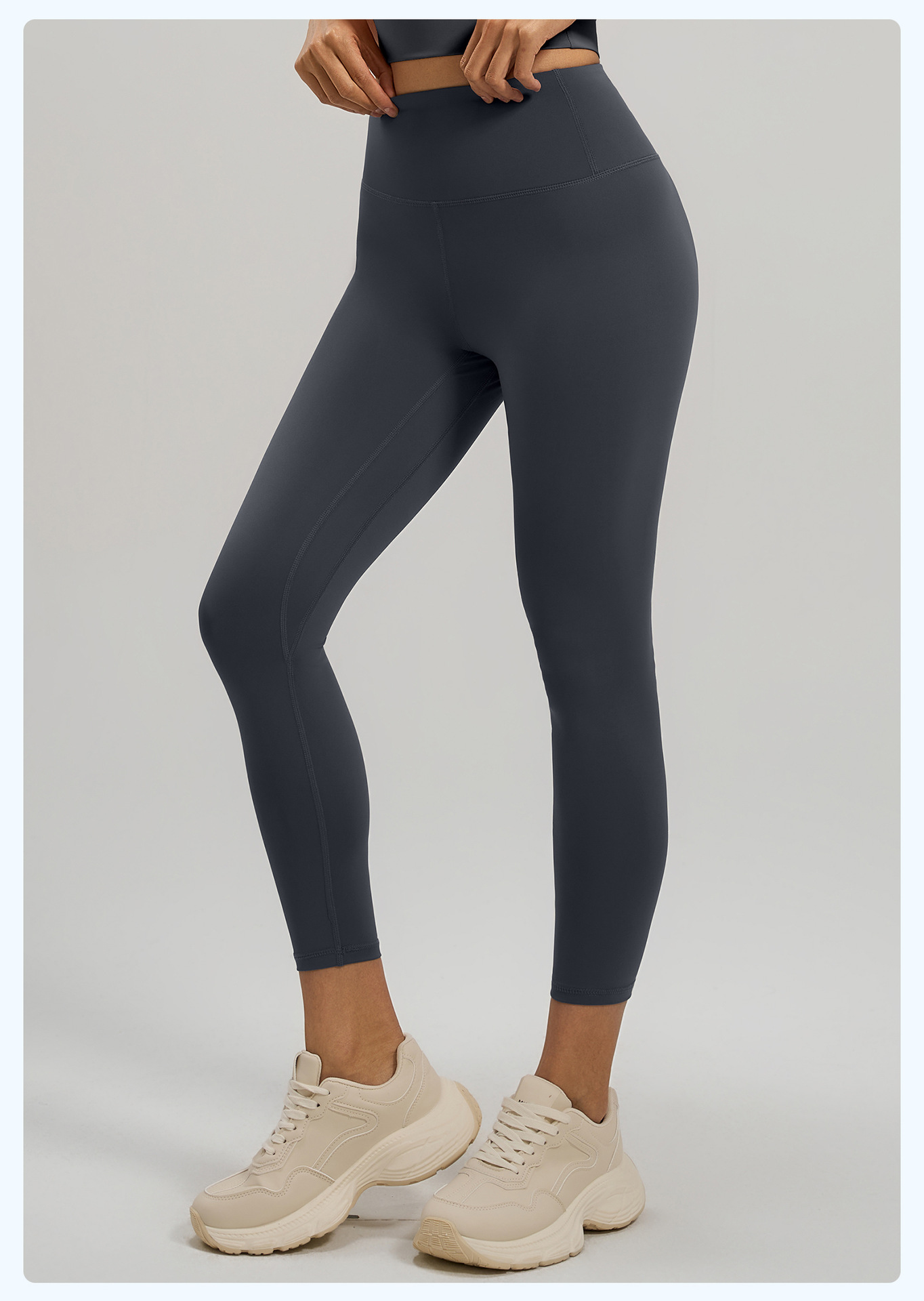 Daily Casual Yoga Leggings 20 Colors, High Waist Slim Fit Athleisure Running Pants, YFMT20