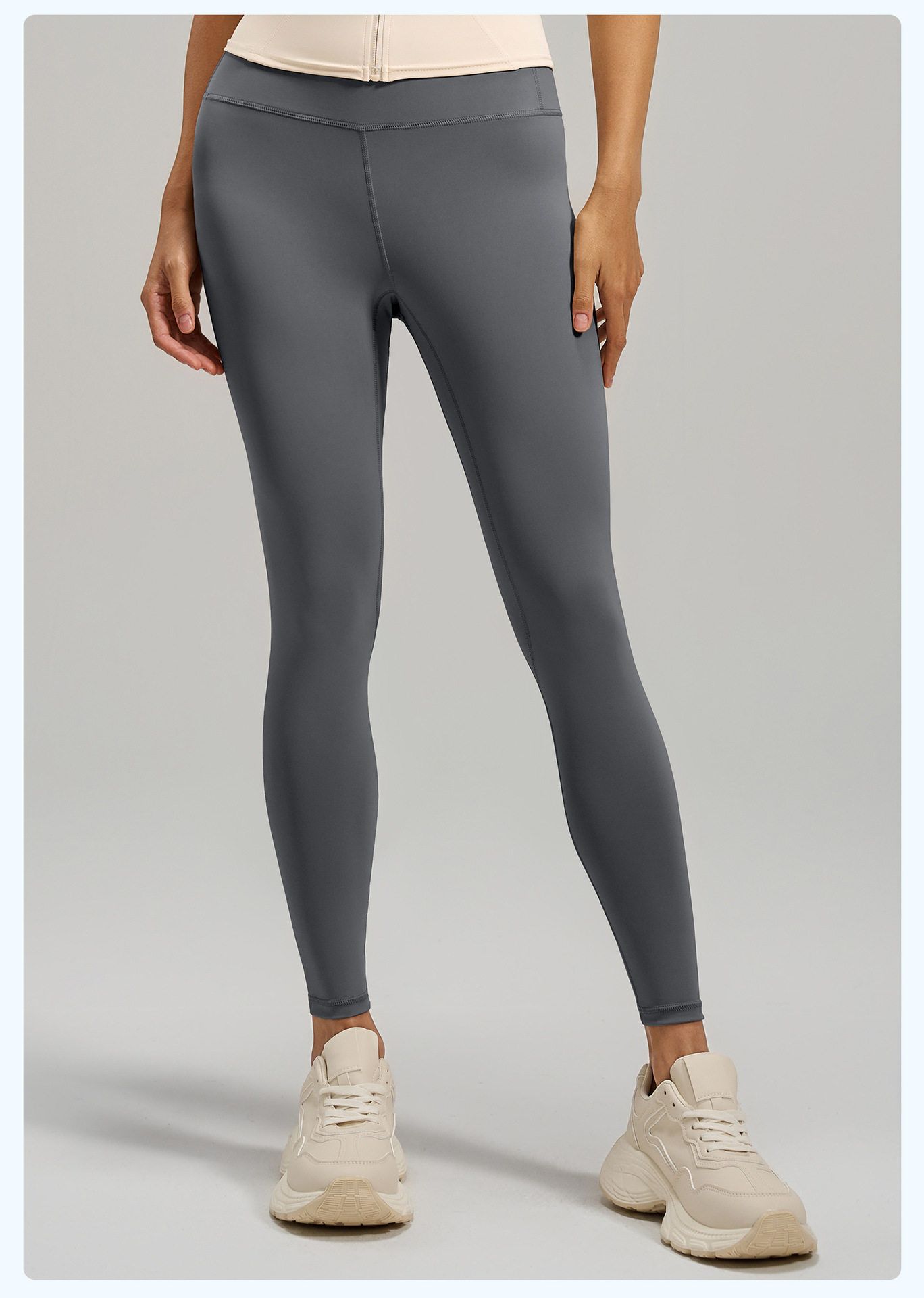 Daily Casual Yoga Leggings 20 Colors, High Waist Slim Fit Athleisure Running Pants, YFMT20