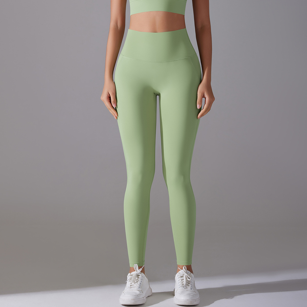 Women High Waist Seamless Crotch 7A Anti
