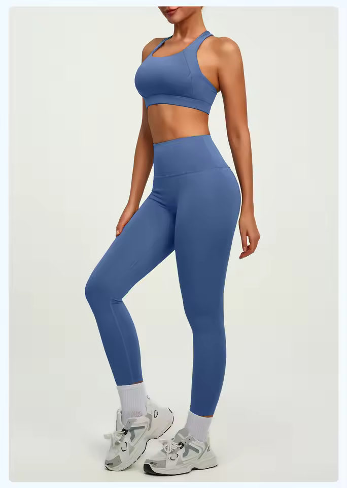 Seamless Yoga Sports Workout Premium Gym Fitness Sets Women Yoga Sports Bra with Removable Pads 2026 Clothing Gym Active Wear