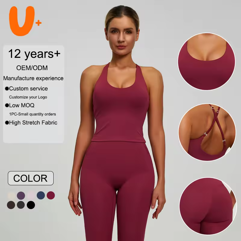 Factory Price Womens Yoga Outfit 2 Piece