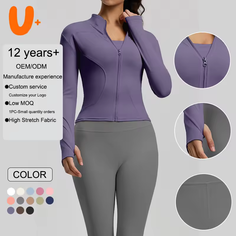 Factory Custom Yoga Top Four-way Stretch